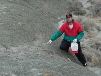 JK digging up bones!