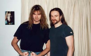Arjen Lucassen & Damien Wilson.