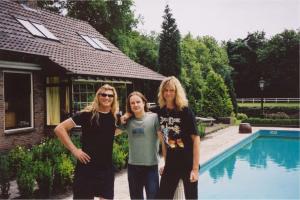Robert Soeterboek, Damien Wilson & Arjen Lucassen.